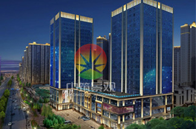 西安經開區(qū)中心區(qū)夜景亮化工程